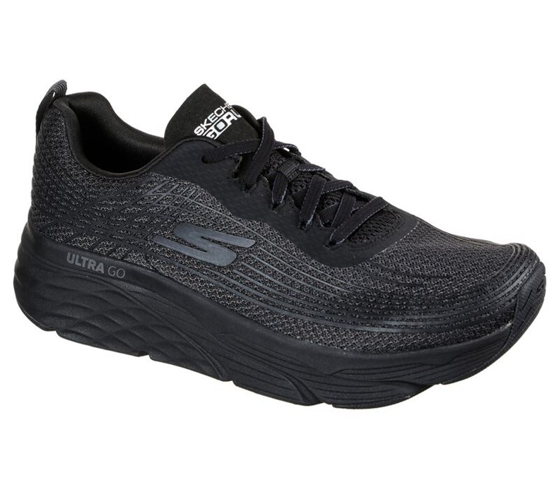 Skechers Max Cushioning Elite - Mens Running Shoes Black [AU-NF6912]